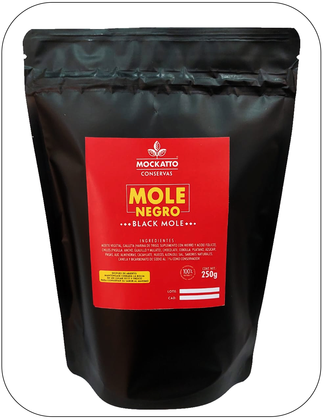 Mole Negro Oaxaqueño 250 g