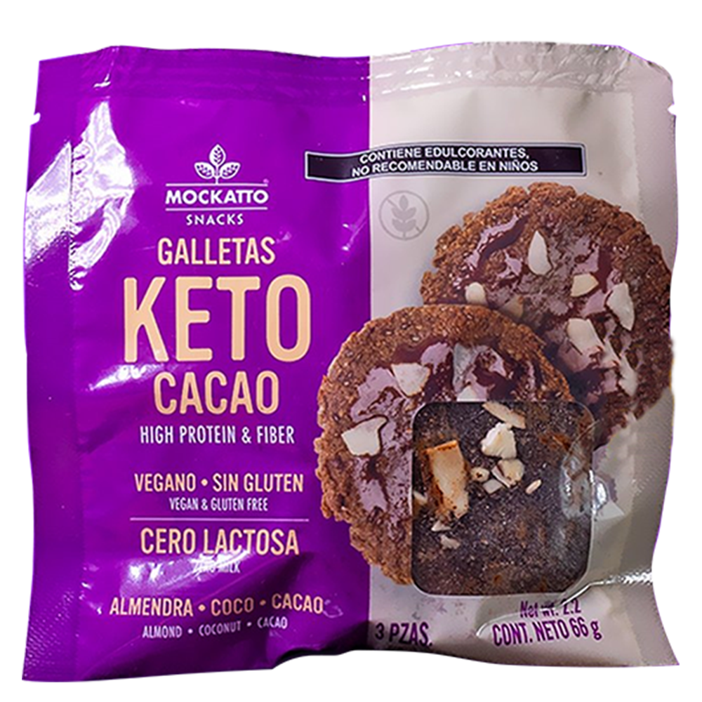 Galleta Cacao Keto 66 g