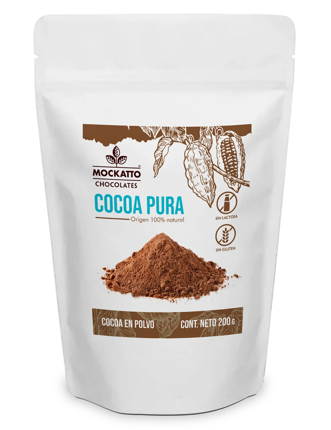 Cocoa Pura 200 g en Polvo