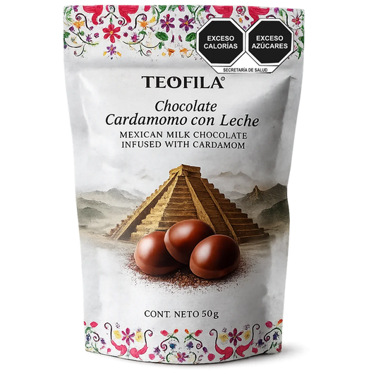 Chocolate con Cardamomo Teófila | Chocolate Artesanal Gourmet