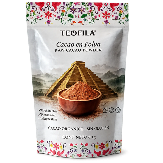 Cacao Puro en Polvo Teófila | Cacao Artesanal Premium