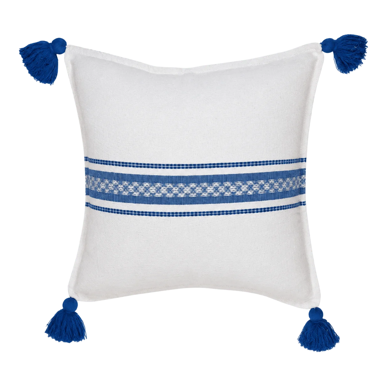 Cojín Artesanal Textil Tradicional Mexicano
