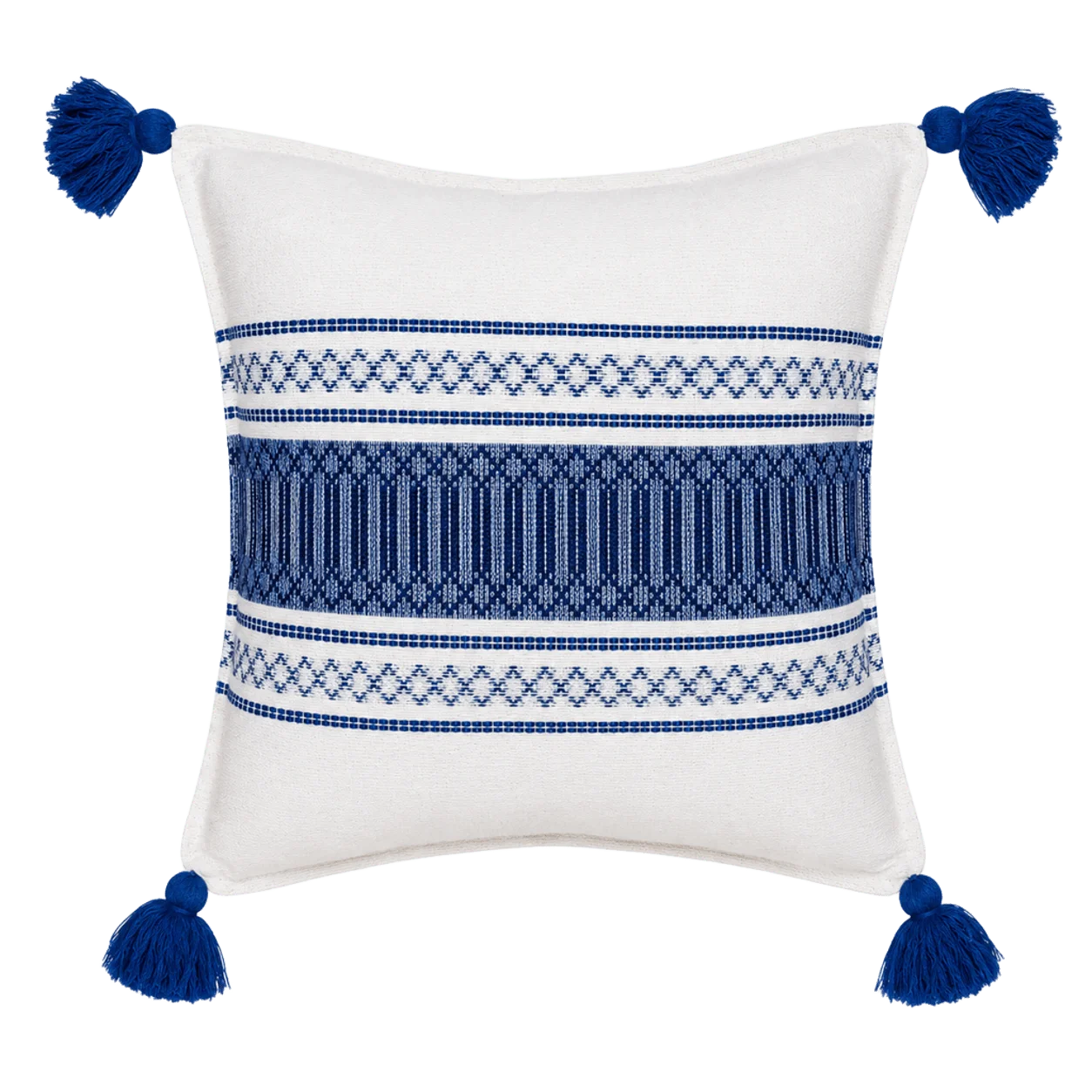 Cojín Artesanal Textil Tradicional Mexicano