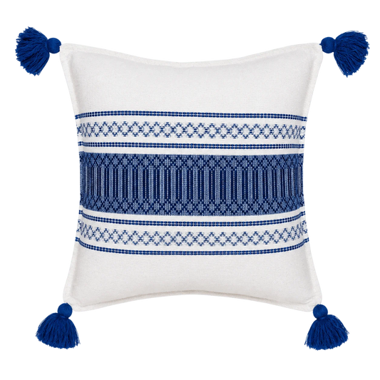 Cojín Artesanal Textil Tradicional Mexicano