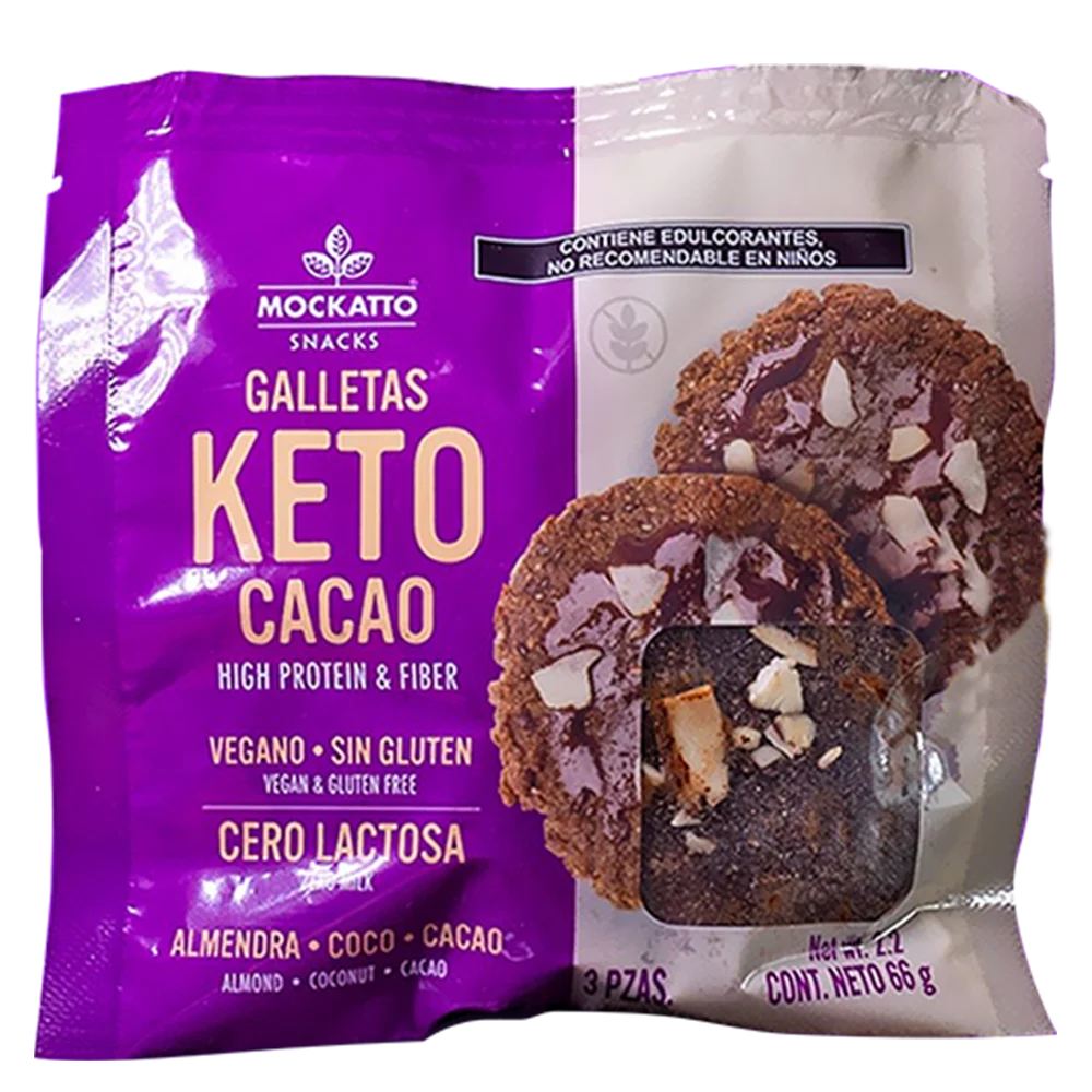 Galleta Cacao Keto 66 g