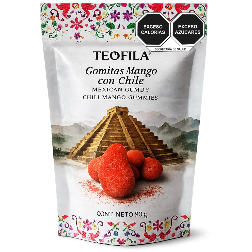 Gomitas de Mango con Chile Teófila | Dulce Picante Artesanal (Copia)
