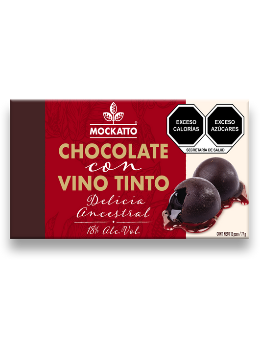 Chocolate con Vino Tinto 77 g