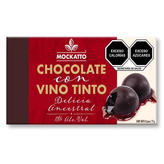 Chocolate con Vino Tinto 77 g