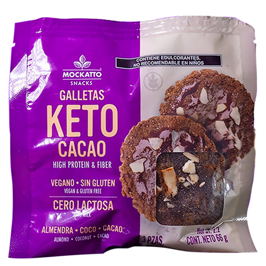 Galleta Cacao Keto 66 g