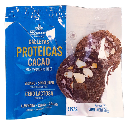 Galleta Cacao Proteica 66 g